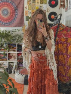 Stile Hippie Chic, Looks Hippie, Moda Hippie, Look Boho Chic, Hippie Lifestyle, Fest Outfits, Estilo Hippy, Mode Hippie