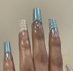 Art Deco Nails, Nail Tattoo, Gem Nails, Nail Jewelry, Glam Nails, Exotic Nails, Minimalist Nails, Bling Acrylic Nails