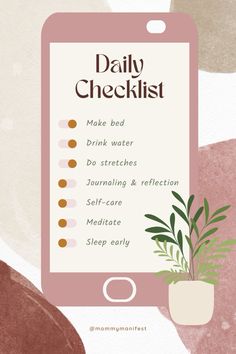 Daily Checklist | Self-care | In My Feminine Era | Soft Life Positive Daily Quotes, Feminine Era, Channel Ideas, Sleep Early, Daily Checklist, Youtube Channel Ideas, House Cleaning Checklist, Free Checklist, Soft Life