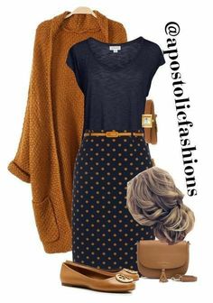 Apostolic Fashion, A Skirt, Mode Inspiration, Work Fashion, Modest Outfits, A Dress, Skirt Outfits