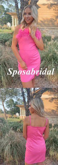 Sexy Spaghetti Straps Sleeveless Sheath Mini Dresses/ Homecoming Dress – SposaBridal Dresses Homecoming, Color Charts, Homecoming Dress, Mini Dresses, Homecoming Dresses, We Need, Custom Color, Homecoming, Custom Sizing