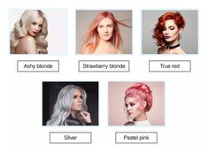 The Best Hair Color For Your Skin Tone - StyleSeat The Best Hair Color, Redken Hair Color, Best Hair Color, Redken Hair Products, Ashy Blonde, Choppy Bob Hairstyles, Choppy Bob, Strawberry Blonde, True Red