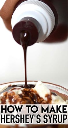 how to make hershey's syrup