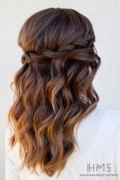 half up half down wedding hairstyles for long hair Fishtail Braid, Short Hairstyle, Prom Hairstyles, Kris Jenner, Half Up Hair