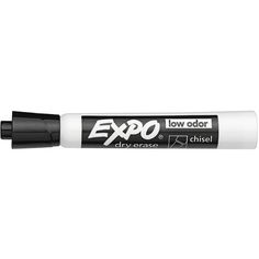 an extra black marker with the words expo on it