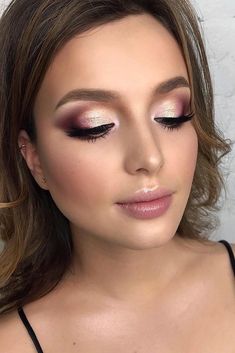 Amazing Wedding Makeup, Beach Wedding Makeup, Wedding Eyes, Wedding Hairstyles And Makeup, Classy Makeup, Wedding Eye Makeup, Wedding Makeup Tips, Chic Makeup, Wedding Day Makeup