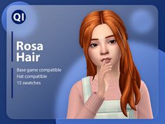 The Sims 4 Cc Resource Maxis Match Hair, Kids Sims 4 Cc Hair, Sims4 Cc Kids Hair, Kids Hair Cc Sims 4, Sims Toddler Hair, The Sims Resource Maxis Match