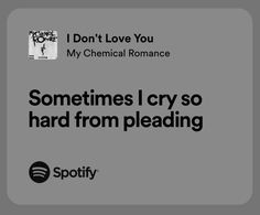 someones i cry so hard from placing spotify on spotify's new album