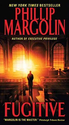 a book cover for the novel fugitive by phillip margoln and philip margoln