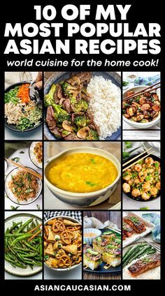 3. Food and Drink: #foodie, #recipes, #cooking, #food inspiration Asian Slow Cooker, Garlicky Green Beans, Asian Soups, Miso Glazed Salmon, Asian Side Dishes, Chinese Buffet, Healthy Asian, Chinese Cooking Recipes, Foreign Food