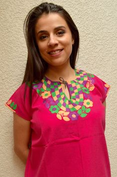 Magia Mexica Mexican Embroidered Blouses Women Blouse multicolored handmade by Mexican artisans. Measurements: ↕ 26 3/8 in ↔ 21 1/4 in WARRANTY We use what is needed to make your item arrives 100% safe and intact to your address. SHIPPING & DELIVERY TIMEFRAME We ship your order within 1-2 days after purchase USA: *Free Shipping USA 15-20 business days *Standard: 1 week * Express: 3 days Rest of the World: *Standard 4-6 weeks * Express: 5 days Every order is shipped within 1 business day Incl Embroidered Blouses, Handmade Blouse, Mexican Blouse, Blouses Women, Women Blouse, Photo Craft, Pink Blouse, Embroidered Blouse, Womens Clothing Tops