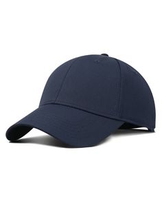 Performance Fabric Cap - NAVY - OS | Fahrenheit Performance Fabric Cap in Navy Blue | Nylon Blend Navy Cap, Navy Hat, Navy Hats, Olsen Twins, White Charcoal, Sports Caps, Royal Red, Black Cap, Performance Fabric