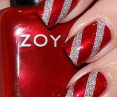 Pinterest Red Nail Art Designs, Red Nail Art, Cute Christmas Nails, Christmas Nails Easy, Natural Hairstyle, Super Nails