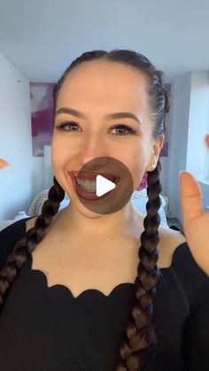 Kailey Anna on Instagram: "French Braid Tutorial🎀" French Braid Tutorial Step By Step, How To Do French Braid On Yourself, How To French Braid Your Own Hair, French Braid With Weave, French Twist Braids, French Braid Tutorial, French Braids Tutorial, Japanese Braiding, Braiding Your Own Hair