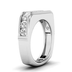 0.90 CT Round Cut Diamonds - Wedding Band0.90 Carat: 11 round cut diamonds weighing 0.90 caratBring loads of shine to your look with our 0.90 ct round cut diamonds - wedding band MDL#71516. This wedding band features 0.90 carat premium side diamonds. Select your choice of precious metal between 14 Karat, 18 Karat Yellow, White and Rose Gold OR Platinum. At Primestyle.com, we deal ONLY with 100% real, natural and conflict free diamonds. Our diamonds are NOT enhanced NOR treated. Shine with charm with Primestyle diamonds wedding bands. Diamond White Diamond Wedding Ring With Tension Setting, Diamond White Wedding Ring With Tension Setting, White Diamond Wedding Ring With Tension Setting, Platinum Diamond White Ring With Channel Set, Platinum Diamond Ring, Diamond White, Channel Set, Diamond White Channel Set Diamond Ring, Channel Set Diamond Ring In Diamond White, White Anniversary Ring With Single Cut Diamonds, Modern Anniversary Ring With Single Cut Diamonds