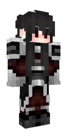 an image of a minecraft character in black and white