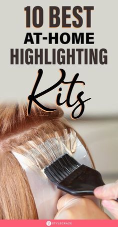 Highlighting Hair At Home Diy, How To Diy Highlights Hair At Home, Diy Highlights For Brunettes, Best At Home Highlight Kit, How To Apply Highlights To Hair At Home, How To Do Highlights At Home Diy, Highlight Hair At Home Diy, Frosting Hair Highlights