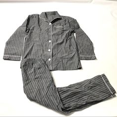 Kids Pajama Set Boys 2 Pcs Pjs Size 12 Years Bigger Kid Gray Striped Long Sleeve K2 Epm Never Worn.Brand New K5 Boys Pajamas, Christmas 2024, Kids Pajamas, Striped Long Sleeve, Grey Stripes, Toddler Boys, Big Kids, Kids Boys, Gray White