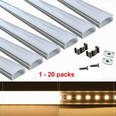 four different types of led strip lights