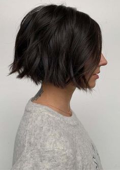 Best Short Textured Blunt Bob Cuts for Girls in 2019 | Stylezco Haircut For Girls, Butter Blonde, Asymmetrical Bob Haircuts, Bob Cuts, Lob Hairstyle, Girl Haircuts