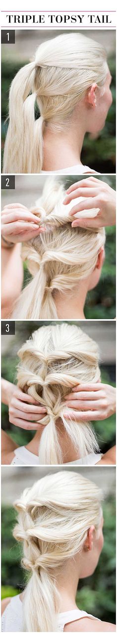 15 Super-Easy Hairstyles for Lazy Girls Who Can't Even - MarieClaire.com  #BraidedHair  #Hair #Braids #EasyBraid #SimpleBraid click now for more. Lazy Hairstyles, Hairstyles Braided, Step By Step Hairstyles, Hairstyle Look