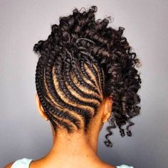 60 Simple Flat Twists Hairstyles on All Natural Hair Types, Textures and Length - Coils and Glory Curls Updo, Short Hair Twist Styles, Natural Updo, Flat Twists, Curled Updo, Flat Twist Updo, Natural Hair Twist Out, Twisted Updo