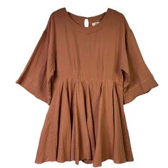 Reposhing This Item I Purchased From @Savenbundle. Love It, But A Little Big.. Questions? Leave A Comment Below! Boho Babydoll Dress, Flowy Brown Mini Dress For Day Out, Brown Cotton Mini Dress For Brunch, Cute Solid Color Cotton Mini Dress, Cute Brown Mini Dress For Spring, Brown Short Sleeve Mini Dress For Daywear, Brown Mini Dress With Short Sleeves For Daywear, Babydoll Mini Dress, Dress Boho