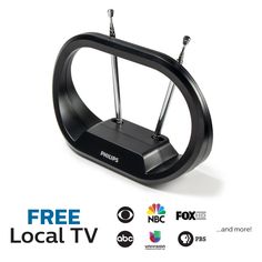 the free local tv antenna is on display