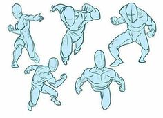 an image of a man doing different poses in various positions on the white background illustration