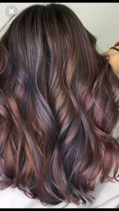 Highlights Rose Gold, Guytang Mydentity, Lightened Hair, Violet Hair Colors, Hair Colorful, Hair Color Unique, Dusty Lavender, Violet Hair, Guy Tang