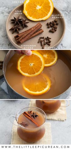 mulled apple cider being made and served Crockpot Spiked Hot Apple Cider, Spiked Hot Apple Cider Recipe, Apple Cider Recipe Homemade, Spiked Apple Cider Punch, Holiday Punch Recipes, Spiked Cider Recipes