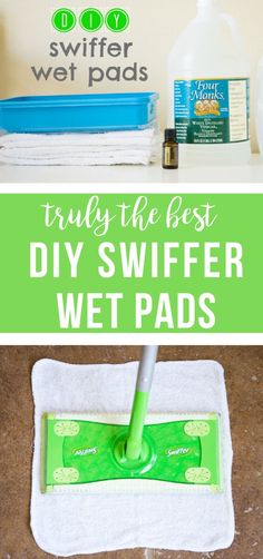 the best diy swiffer wet pads and how to use them for cleaning