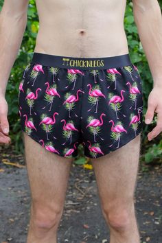 My neighbor wanted to have a pet #flamingo for some reason one time #idk . Get your own flock of #flamingos (or just get some of these shorts #tbh )! Zipper #pocket, mesh liner, #comfortable and #stretchy material included. Skip leg day in style. #bro #trackstar #run4life #freedom #sweat #train #skiplegday #mensfashion Summer Workout Boxer Briefs, Casual Athletic Shorts For Summer Marathons, Summer Running Bottoms With Built-in Shorts, Sporty Bottoms For Summer Marathon, Stretch Shorts For Summer Marathon, Moisture-wicking Bottoms For Summer Marathon, Fun Stretch Shorts For Beach, Fun Stretch Shorts For The Beach, Pink Boxer Briefs With Built-in Shorts For Summer