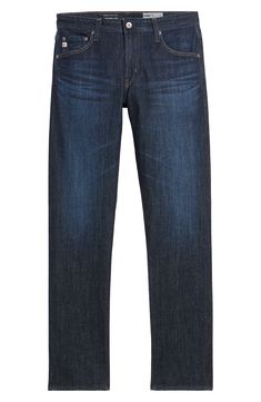 A classic faded wash elevates stylish jeans cut from stretchy Japanese denim for a flexible feel. 13" leg opening; 9 1/2" front rise; 14" back rise ( size 29x33 ) Zip fly with button closure Five-pocket style 98% cotton, 2% elastane Machine wash, tumble dry Imported Men's Clothing Classic Faded Jeans With Straight Hem, Classic Faded Straight Jeans, Classic Straight Faded Jeans, Classic Faded Jeans With Standard Cut Leg, Stylish Jeans, Japanese Denim, Stretch Jeans, Men's Clothing, Nordstrom