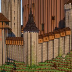 - This medieval castle is 165 blocks tall! - Every building has a detailed Interior. - There are more than 10 towers in this castle! - The map is embedded in a vanilla Minecraft world. Vanilla Minecraft, Tower Castle, Minecraft Maps, Minecraft World, Castle Tower, Minecraft Designs, Medieval Castle, The Map, Minecraft