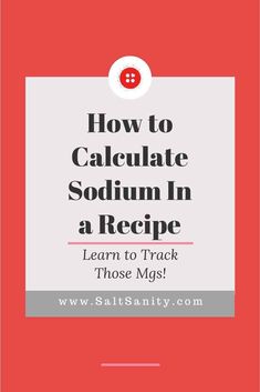 the title for how to calculate soum in a recipe learn to track those m & s