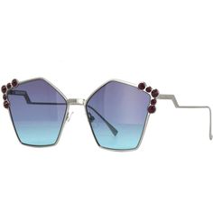 Fendi Ff 0261/S 6lb Ruthenium Silver Metal Blue Aqua Gradient Women Sunglasses Size: 57-18-145mm 100% Authentic New With Tags Made In Italy Comes With Fendi Case, Cloth & Fendj Card. Case Color Options Shown In Last Picture. Blue Sunglasses For Summer Evening, Luxury Blue Sunglasses For Summer, Silver Sunglasses For Summer Evenings, Trendy Blue Sunglasses For Evening, Silver Sunglasses For Summer Formal Events, Silver Sunglasses For Formal Summer Occasions, Silver Sunglasses For Formal Summer Events, Elegant Blue Sunglasses For Spring, Fendi Pink