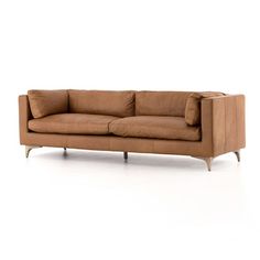 an image of a couch that is on the white background with no people around it