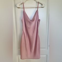 Never Worn Because It Was Too Oversized For Me Color: Mauve Details: Effortless Mini Slip Dress From Uo Cut From A Satin-Finish Fabric. Fitted With Adjustable Spaghetti Straps At The Cowl Neck. Zipper At The Back. Flirty Sleeveless Slip Dress For Day Out, Feminine Sleeveless Slip Dress For Day Out, Urban Outfitters Sleeveless Mini Dress For Party, Urban Outfitters Flirty Sleeveless Mini Dress, Pink Sleeveless Slip Dress For Brunch, Sleeveless Pink Slip Dress For Brunch, Flirty Sleeveless Dress By Urban Outfitters, Urban Outfitters Sleeveless Flirty Dress, Urban Outfitters Sleeveless Mini Dress For Evening