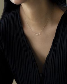 In celebration of all the great mothers around the world, treat the mom in your life to this piece of jewelry they deserve with this gold mama necklace. A perfect way to express what means most to you! Available in 14K yellow, rose or white gold Letters measure about 5mm in height Necklace total length is measured from end to end Dainty minimalist everyday necklace Dainty 14k Gold Name Necklace For Mom, Everyday 14k Gold Necklace For Mother's Day, Everyday 14k Gold Name Necklace, Delicate Pendant Name Necklace, Mother's Day 14k Gold Name Necklace With Delicate Chain, Meaningful Gold Necklaces As Gift For Mom, Mother's Day Name Necklace With Birthstone, 14k Gold Birthstone Necklaces, Gold Birthstone Necklaces