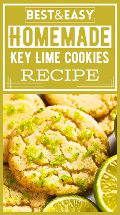 The Homemade Key Lime Cookies Recipe is a masterpiece of flavor and texture, marrying the tangy zest of key limes with the sweet, chewy delight of sugar cookies in each bite. Key Lime Cookie Recipe, Key Lime Cookies, Key Limes, Lime Cookies, Scalloped Potato Recipes, Citrus Twist