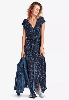 Maxi Linen Dress, Women Maxi Dresses Summer, Button Maxi Dress, Button Front Maxi Dress, Cruise Dress, A Line Maxi Dress, Alaskan Cruise, Sporty Sneakers, Maxi Dress Navy