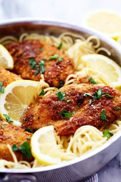 meatballs and spaghetti on a white plate