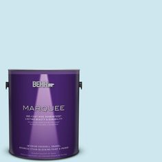 the behr marquee paint is available in two different colors and it's ready