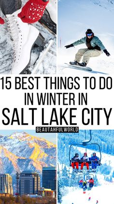 15 Best Things to do in the Winter in Salt Lake City + Secret Local Tips Salt Lake City Outfits Winter, Salt Lake City Utah Winter Outfits