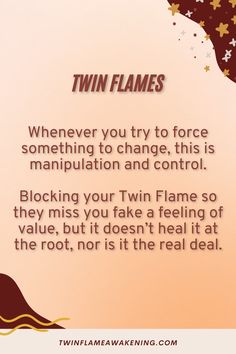 the twin flames poem is written in red and white with gold stars on it