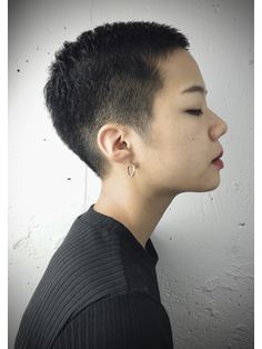 Tomboy Hairstyles, Really Short Hair, Split Hair, Hair Scissors