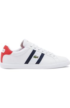 Lacoste Grad Vulc 120 Low Top Sneaker (Men) | Nordstromrack White Tennis Sneakers With Contrast Sole, White Tennis Sneakers With Perforated Toe Box, Classic Sports Sneakers With Embroidered Logo, Leather Lace-up Skate Shoes With Embroidered Logo, Round Toe Sneakers With Embroidered Logo, Tennis Sneakers With Vulcanized Sole Lace-up, Modern Leather Tennis Sneakers, White Tennis Sneakers With Branded Insole, Lace-up Tennis Sneakers With Vulcanized Sole