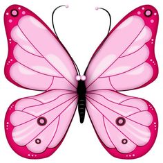 a pink butterfly with the words ebay on it's back and bottom corner