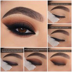 Makeup Help, Makeup Tutorial Eyeshadow, Smoky Eyes, Pinterest Makeup, Makijaż Smokey Eye